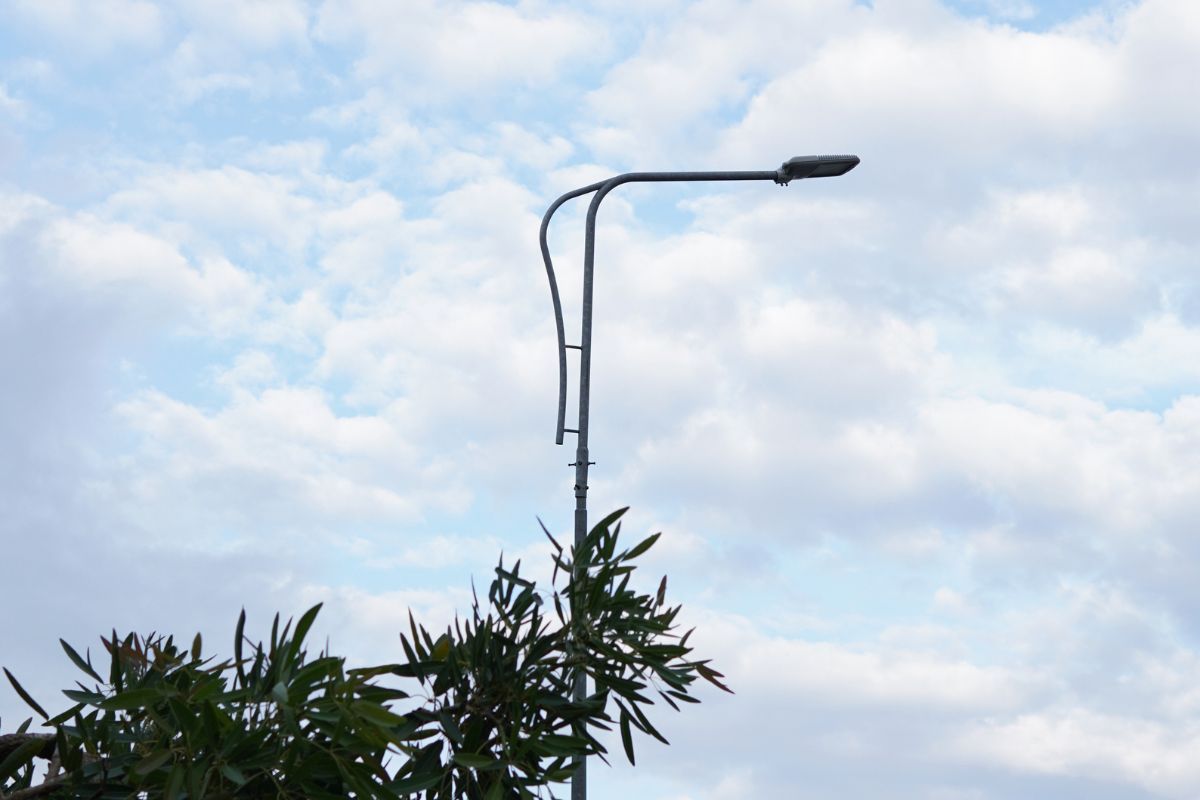 lampa-uliczna-led Nowoczesny punkt świetlny